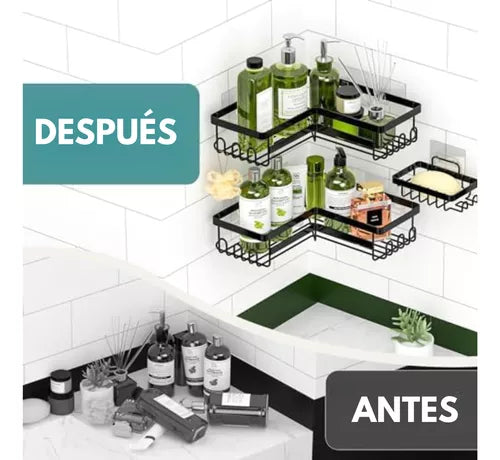 DUCHAMAX: ORGANIZADOR ESQUINERO SIN DAÑOS + ENVIO GRATIS